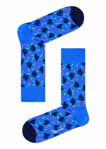 Носки унисекс Sketch Sock с росчерками (Размер: 25) (Цвет: синий)