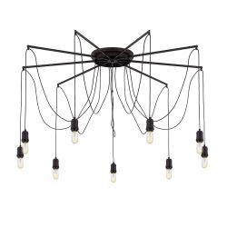 Citilux Эдисон CL451292 Люстра паук Венге