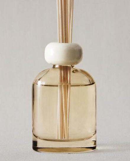 Zara Home Аромадиффузор Clean Blossom 120 мл, тростниковые палочки микадо, аромат цветочный, Розовый