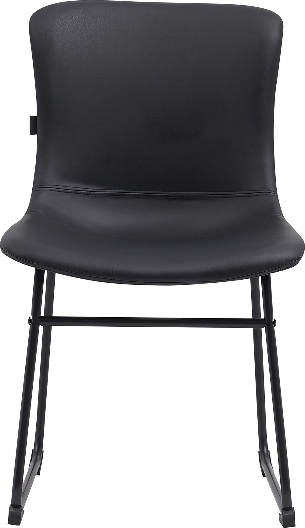 Кресло для посетителей Everprof Expo CF Экокожа Черный