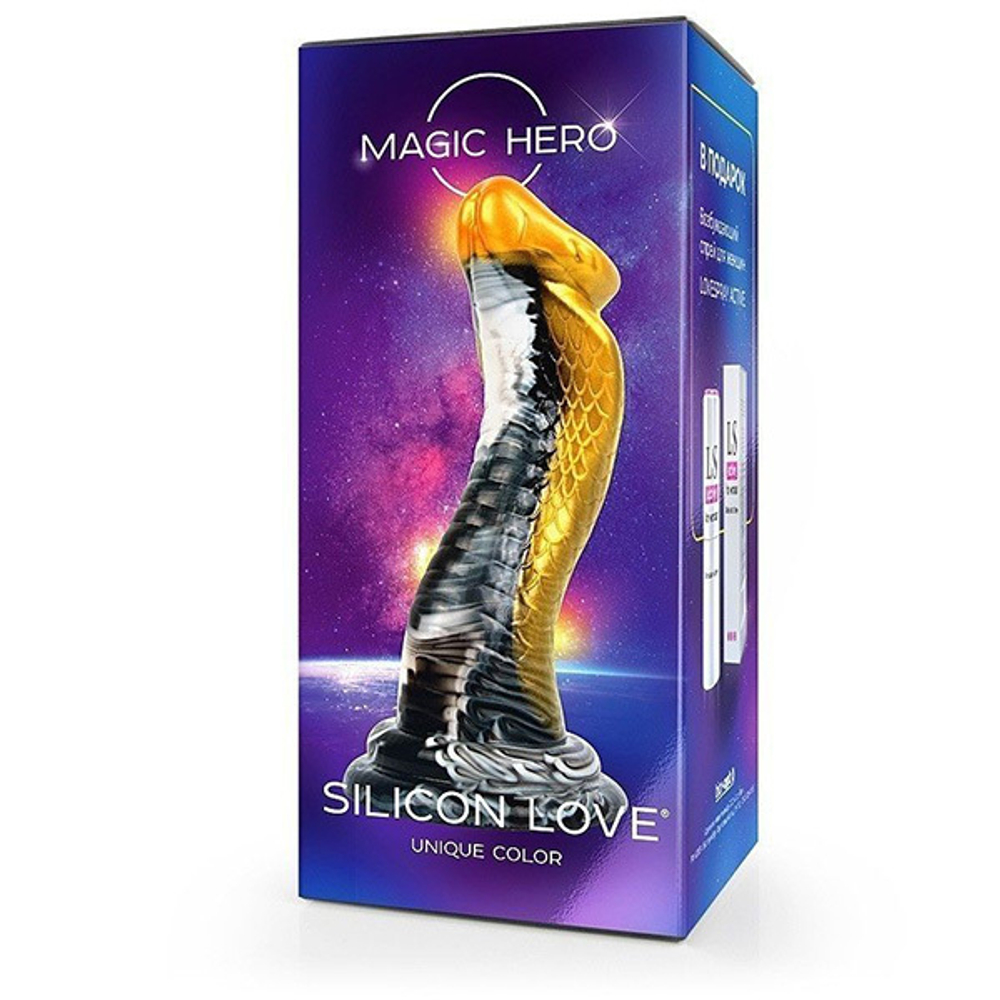 Фантазийный фаллоимитатор-змея на присоске 22см Bior Toys Magic Hero MH-13043