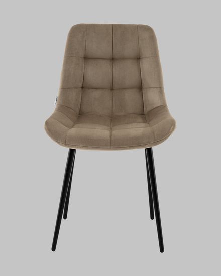 Стул Флекс N велюр капучино