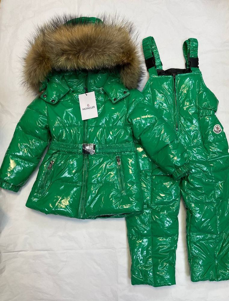 Зимний детский костюм Buba Moncler Green