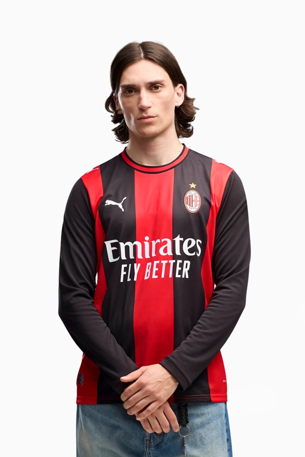 Футболка с длинными рукавами Puma AC Milan 26/27 Home