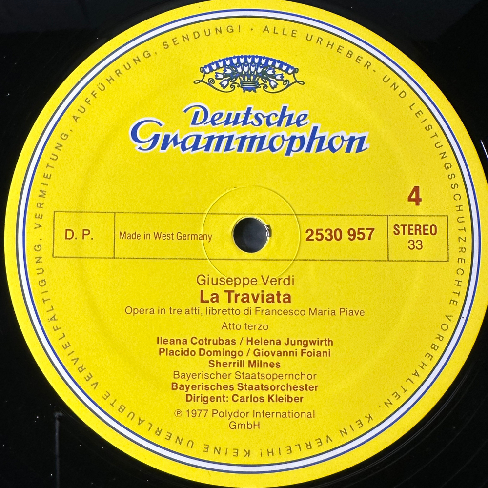 Верди - Травиата 2LP (Германия 1977г.)