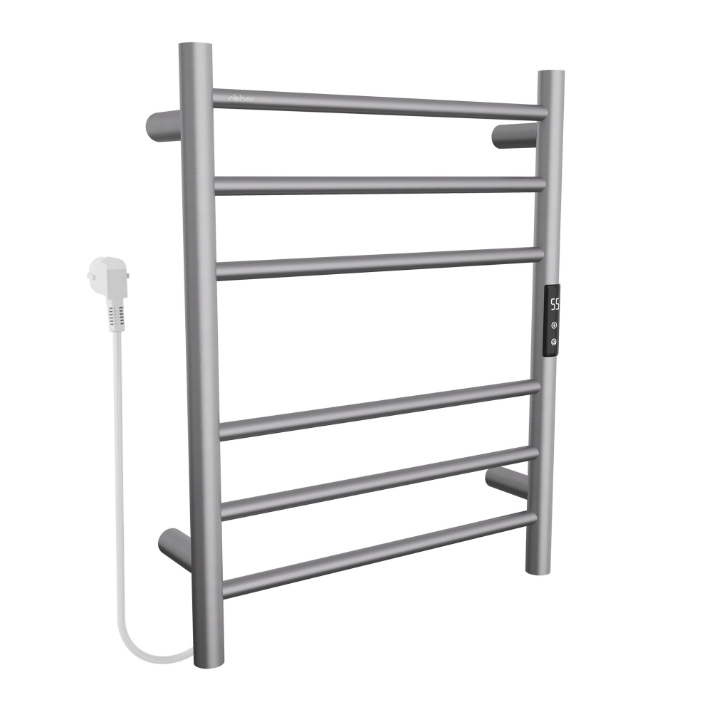 Полотенцесушитель электрический ABBER Standard AH4606BST сталь брашированная