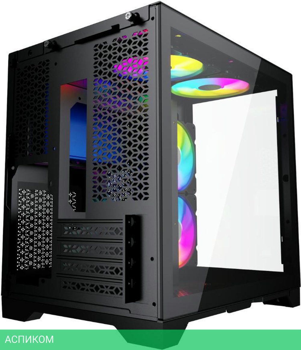 Корпус Powercase Vision Micro черный (CVBM-L4)