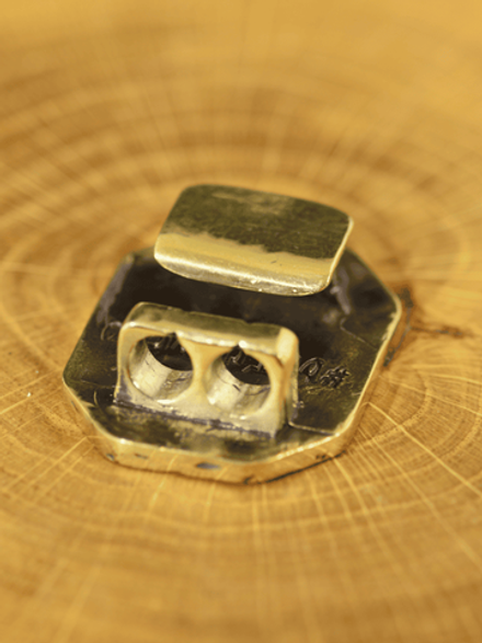 Замок «СПАРТА» из латуни с чернением