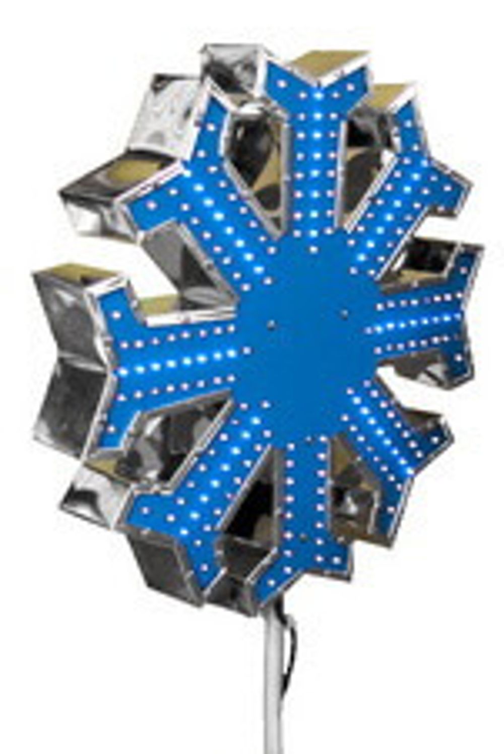 Макушка - звезда на елку «Снежинка» Стандарт