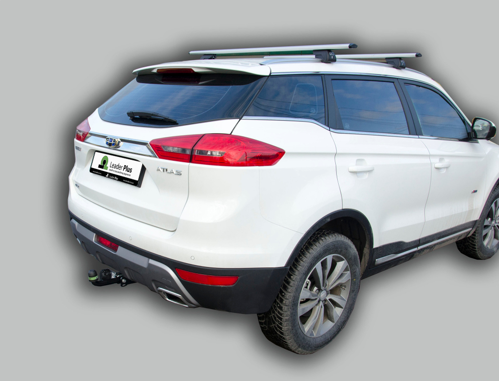 Фаркоп(прицепное) Лидер-Плюс для GEELY ATLAS 2016- (паспорт и сертификат в комплекте)(без электрики)G204-A