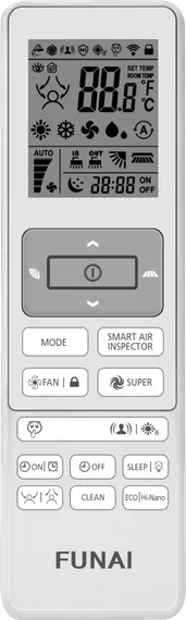Сплит-система Funai RACI-EM25HP.D04/S/RACI-EM25HP.D04/U Emperor Smart Eye Inverter