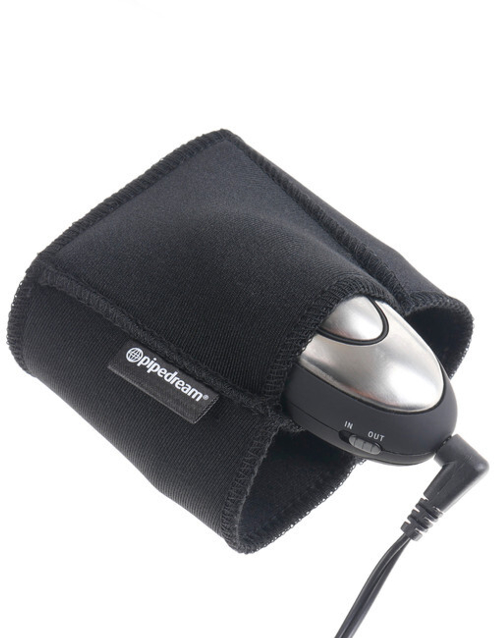 Токопроводящие насадки на пальцы с пультом-электростимулятором Finger Fun (Цвет: черный, серый, серебряный)