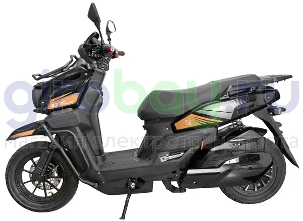Электроскутер GT Tank 3000W (72V/30Ah) - Чёрный фото №8