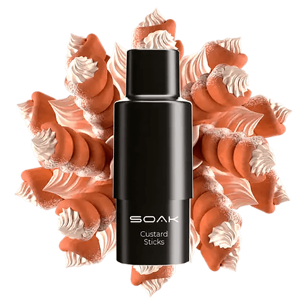 Картридж SOAK Q - Custard Stiсks (Трубочка с заварным кремом)