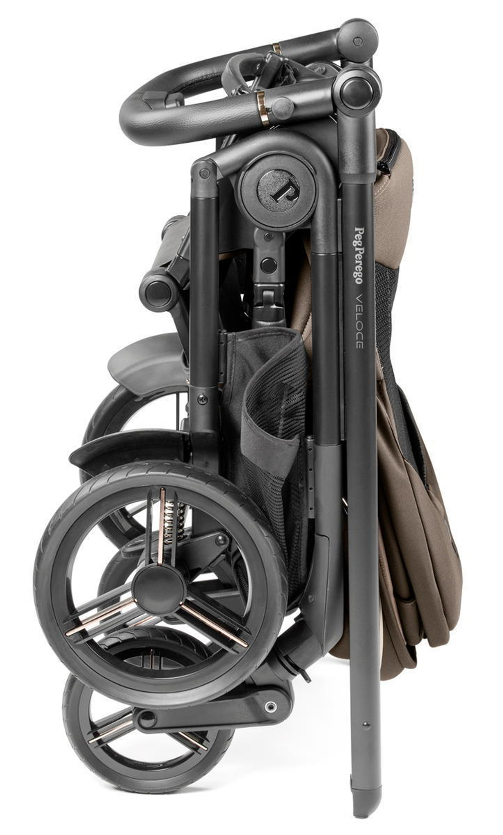 Коляска Peg Perego Veloce New Belvedere 2 в 1 Pine Bark