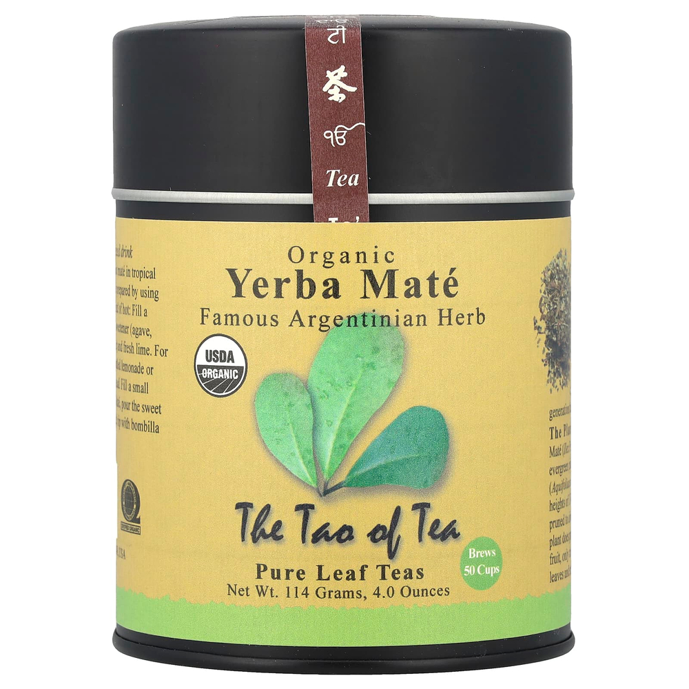 The Tao of Tea, органический йерба мате, 114 г (4 унции)