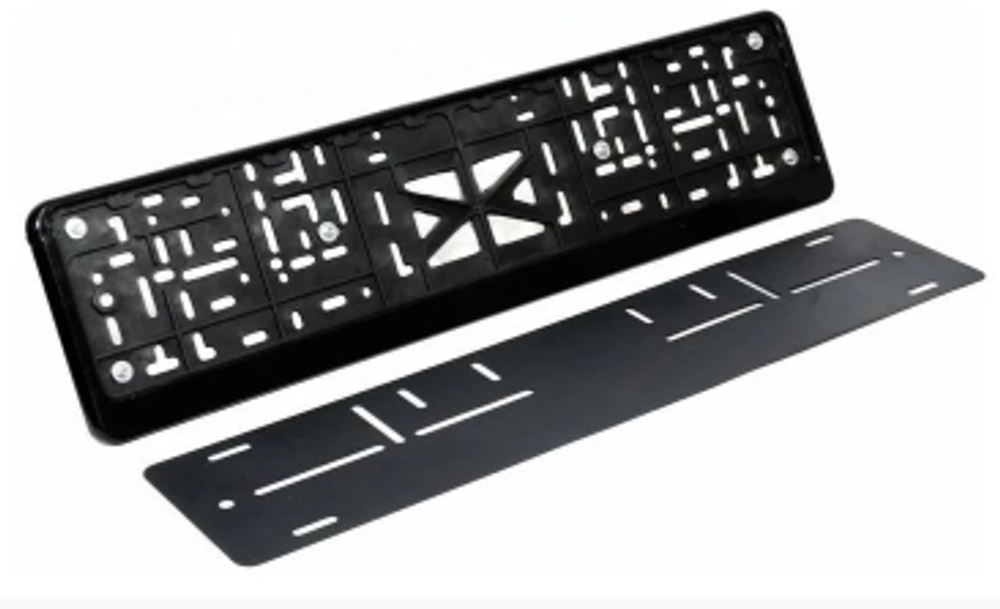 Рамка под номер Магнитная ЧЕРНАЯ  1шт 7279