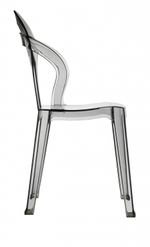 Стул прозрачный Scab Design Titi, серый