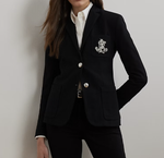 Жакет Lauren Ralph Lauren Bullion Jacquard – тёмно-синий, с вышивкой