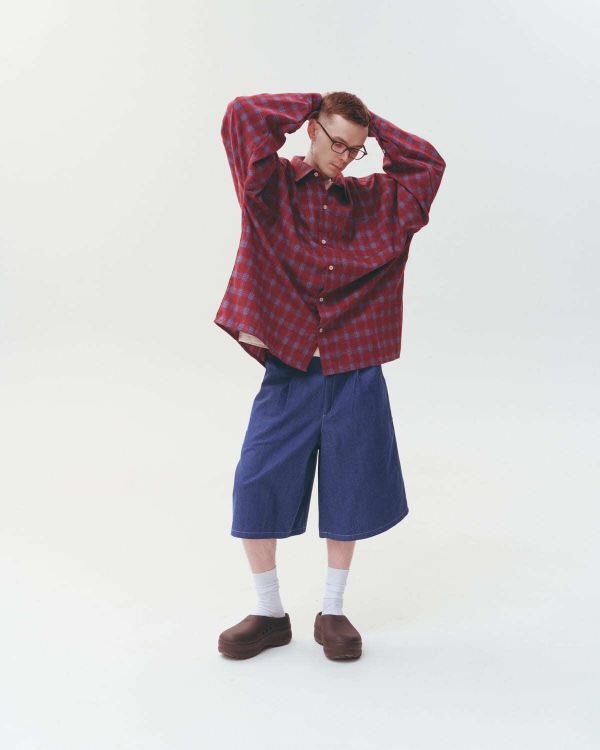 Рубашка Cowboy Shirt Wine винная - фото 4