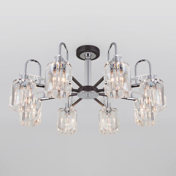 Потолочная люстра Eurosvet Tenia 70090/8 графит