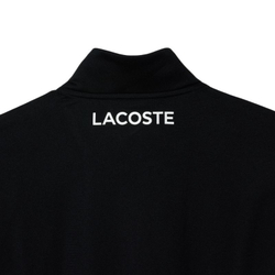 Мужская теннисная кофта Lacoste Tennis Zipped Ripstop Tennis Sweatshirt - черный