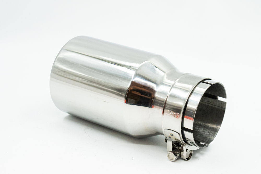 Насадка на глушитель AFM1-63-89 полированная прямая