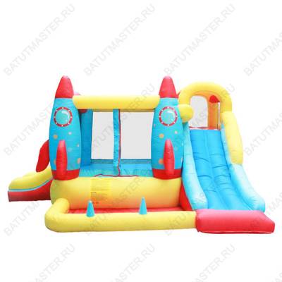 Батут для дома "Космические ракеты" 2,7*2,4*1,93 м