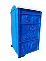 Туалетная Кабина  «Стандарт Кк Люкс» в разборе Экомарка  пластиковый поддон T-20 (1200x1100x2200см;70кг;синий) - арт.561271