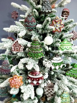 Пряничная форма Шарик и колокольчик (серия Новогодние игрушки)