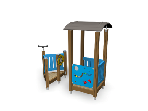 Игровой комплекс «Домик со штурвалом»