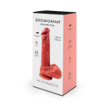 Реалистичный фаллоимитатор 22см Bior Toys Erowoman-Eroman ER-30128