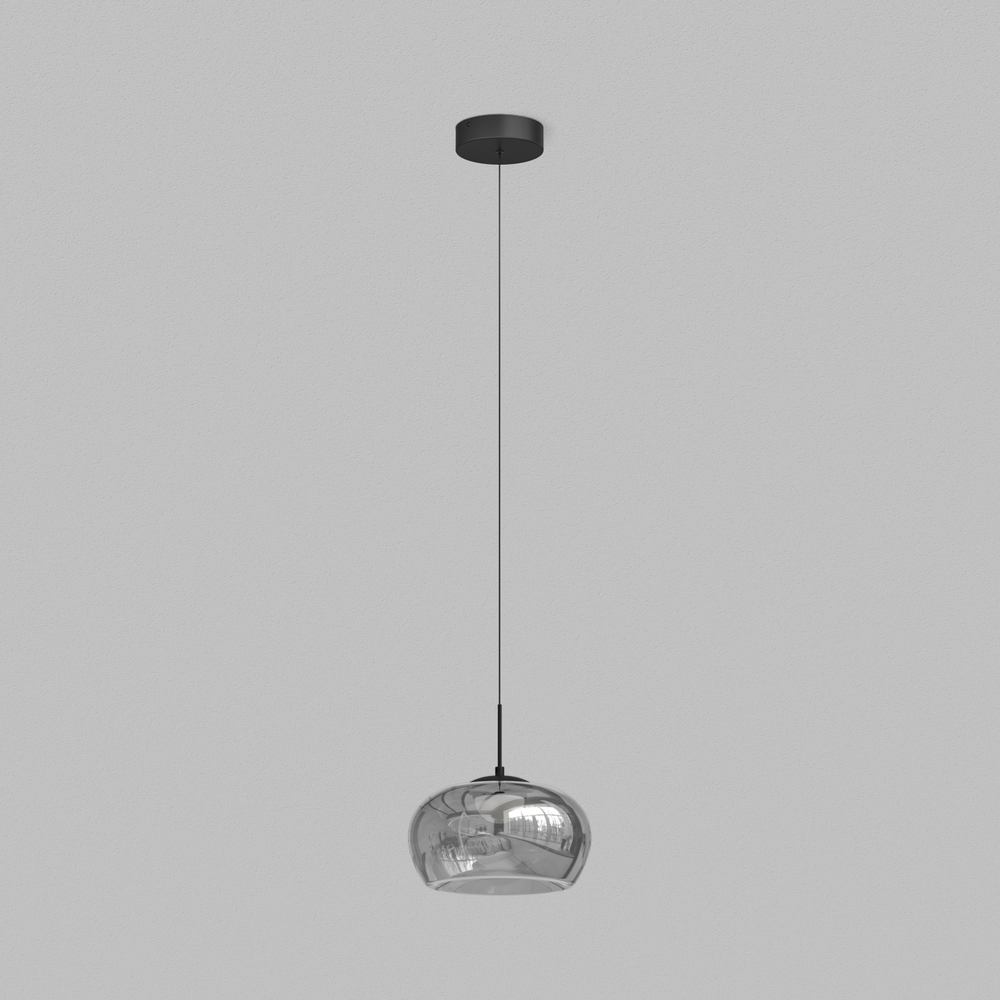 Подвесной светодиодный светильник Denkirs Floa DK6742-BK+SM