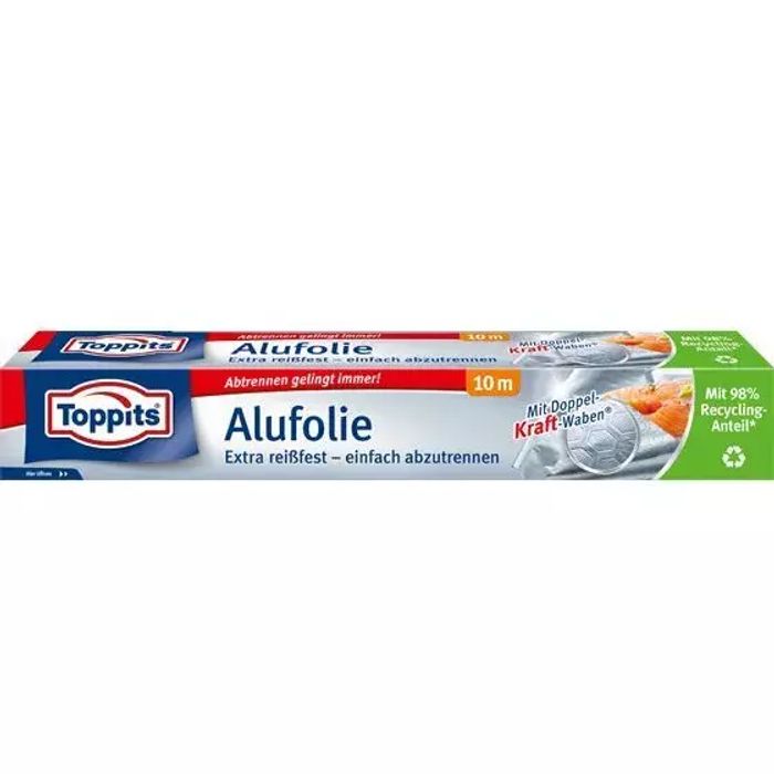 Фольга алюминиевая Toppits, 10 м