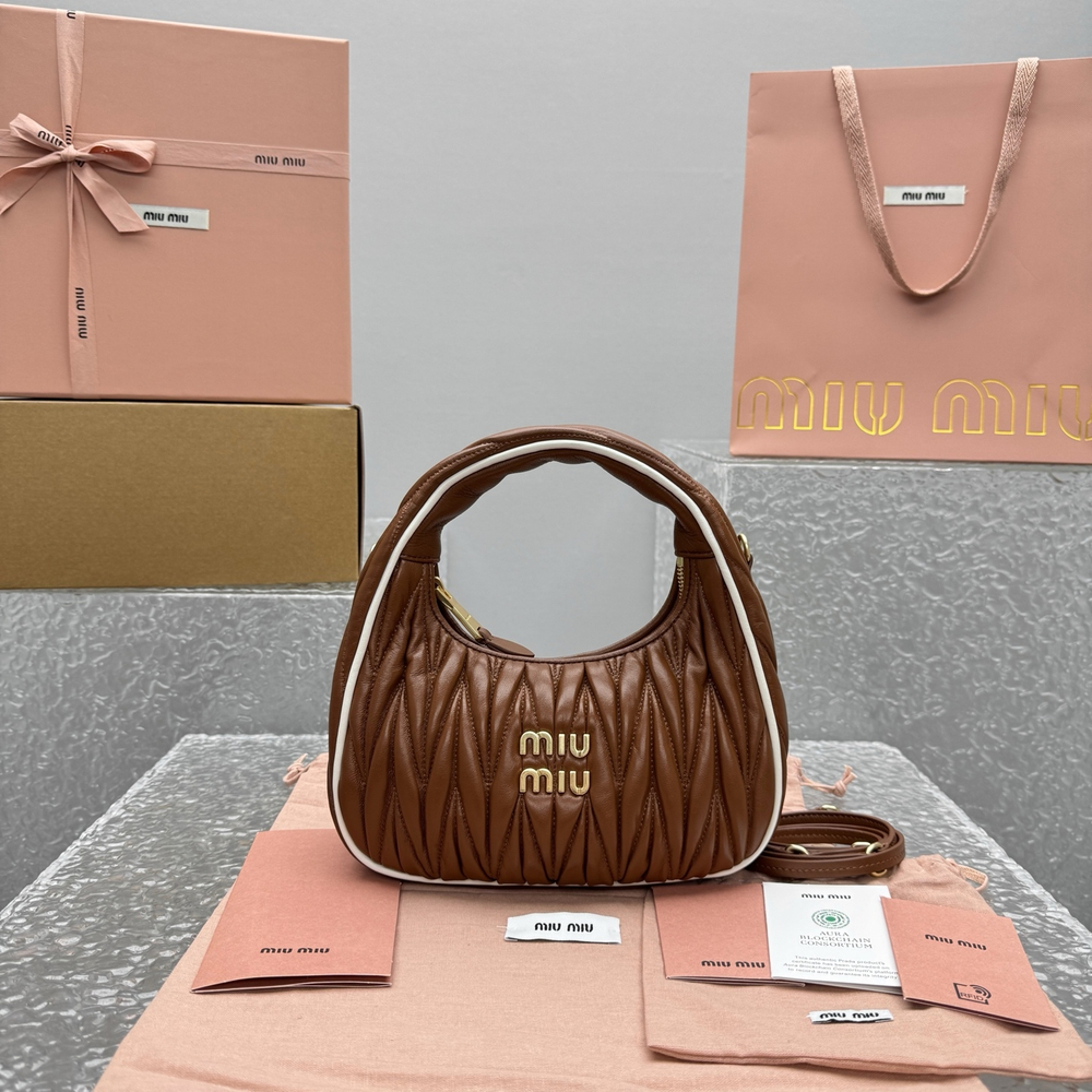 Miu Miu Wander Hobo Bag 20 cm