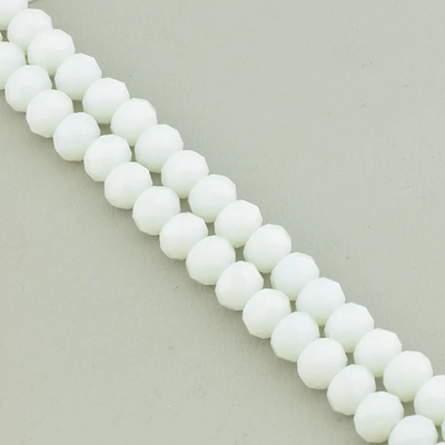 Нитка Чешский хрусталь 41 см. 8 мм. (Без замка)