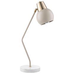 Лампа настольная Rond, Ø18х60 см, бежевая