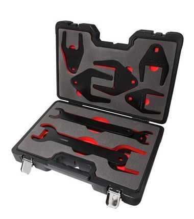 Набор ключей для муфты вентиляторов 1/2'', 10пр.(36,39,47,54,57,60,72,76,82мм), в кейсе ''Pemium'' Forsage F-907G19BD