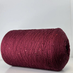 LUXOR; 100% хлопок, пайетки 2мм; 540/100гр; цвет: бордовый, пайетки в цвет нити; S303