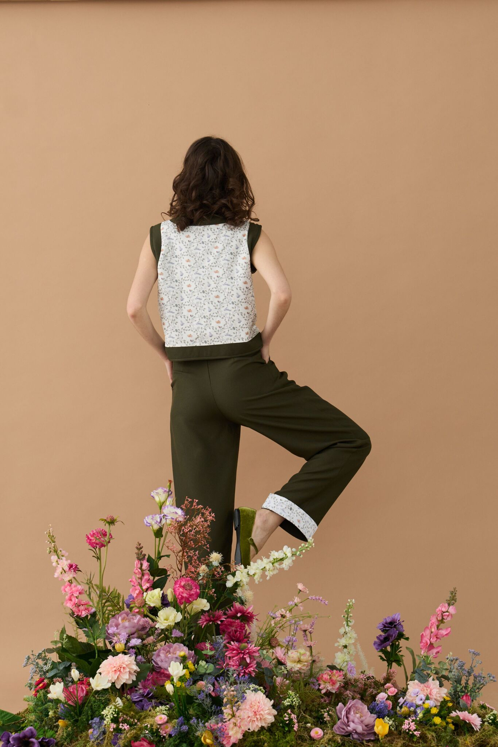 Жилетка на завязках