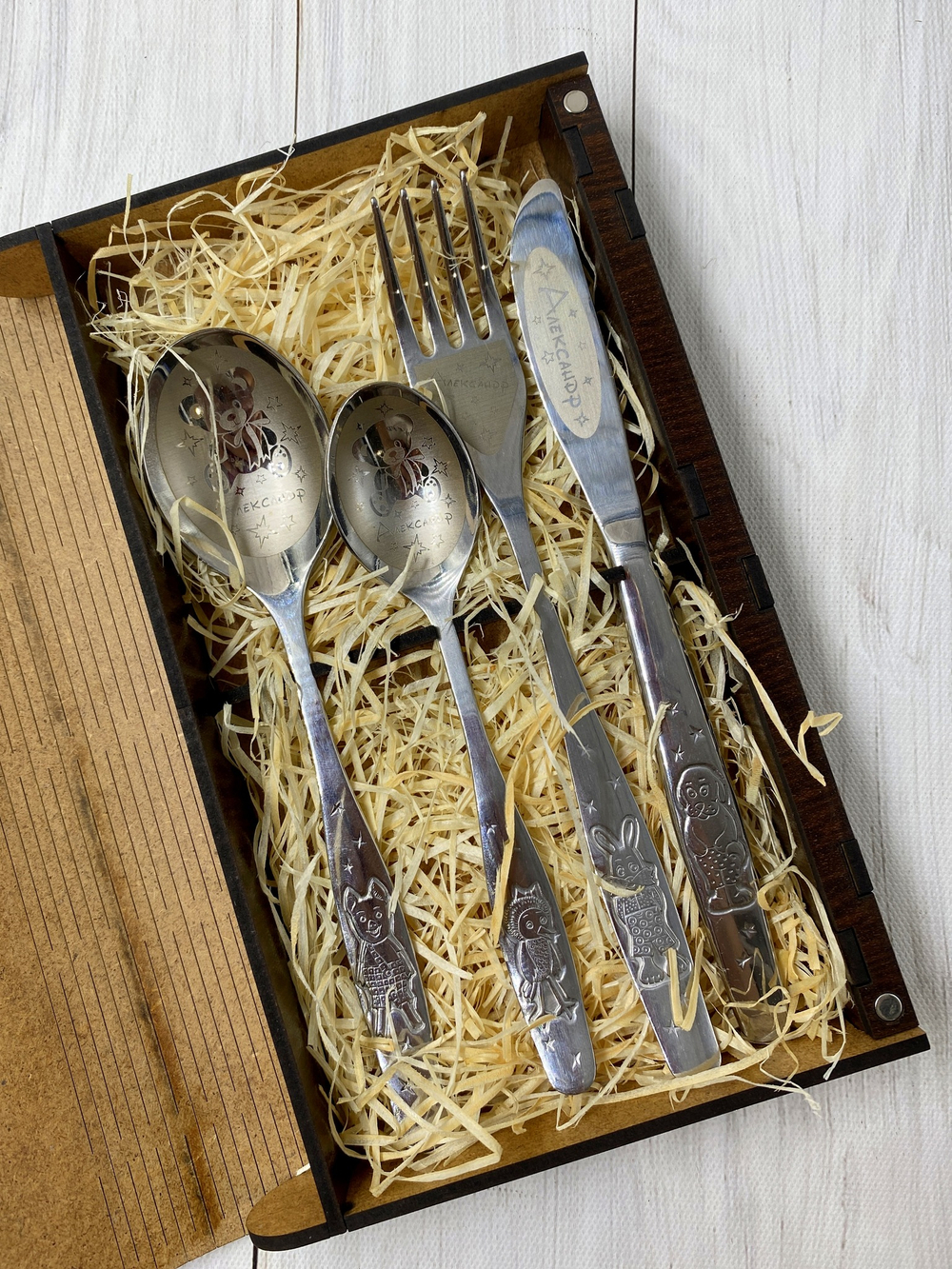 чайная ложка с именем