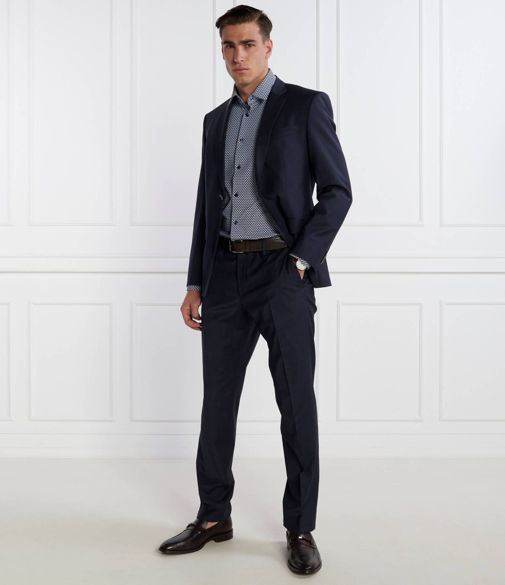 Рубашка P-HANK BOSS BLACK - темно-синий(50508738)