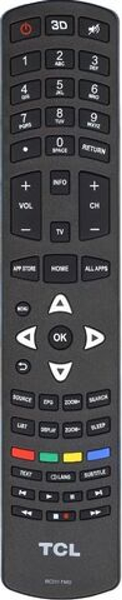 Пульт TCL RC311 FMI2 оригинальный