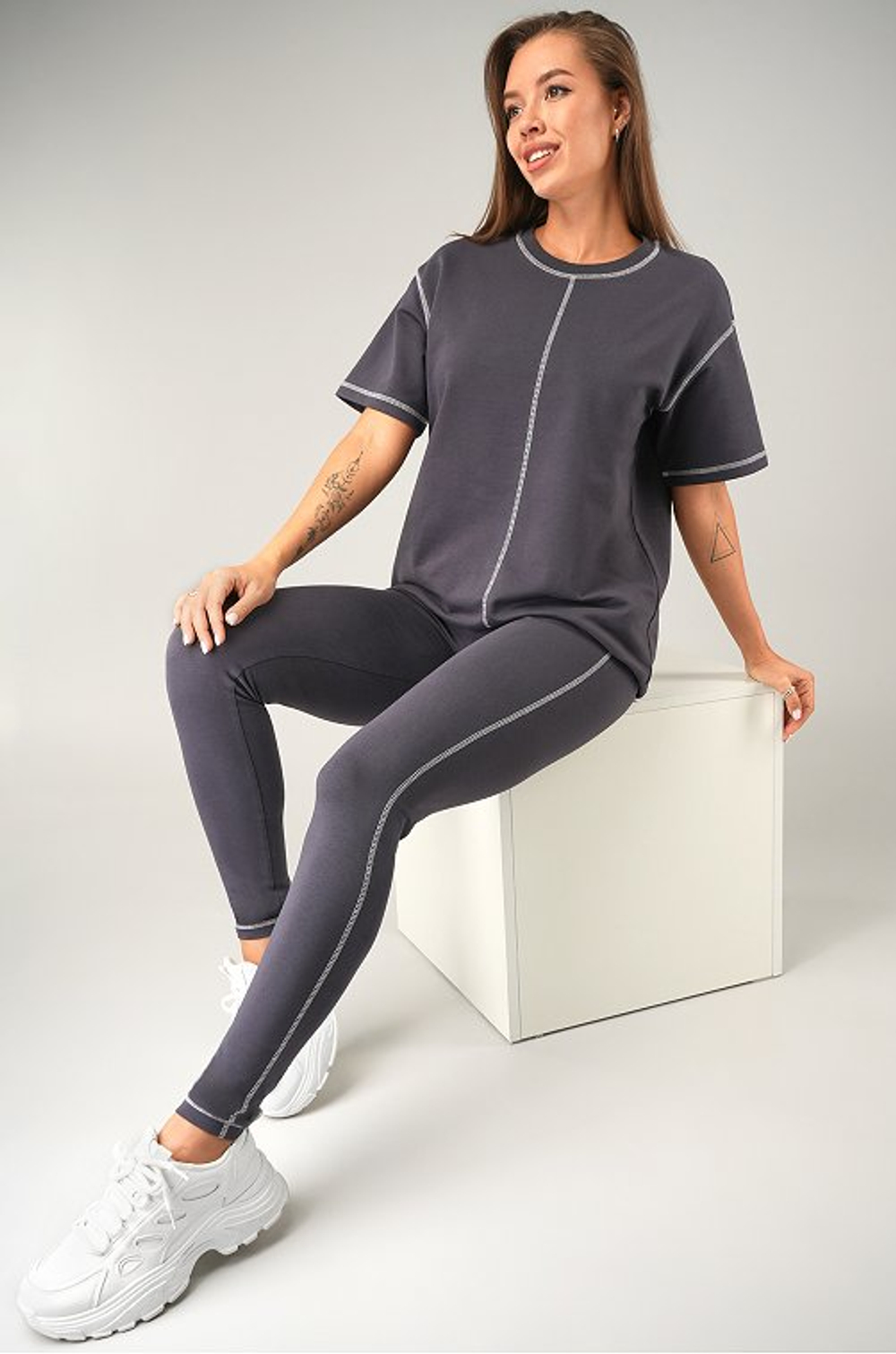 Happyfox жен. комплект 46_антрацит