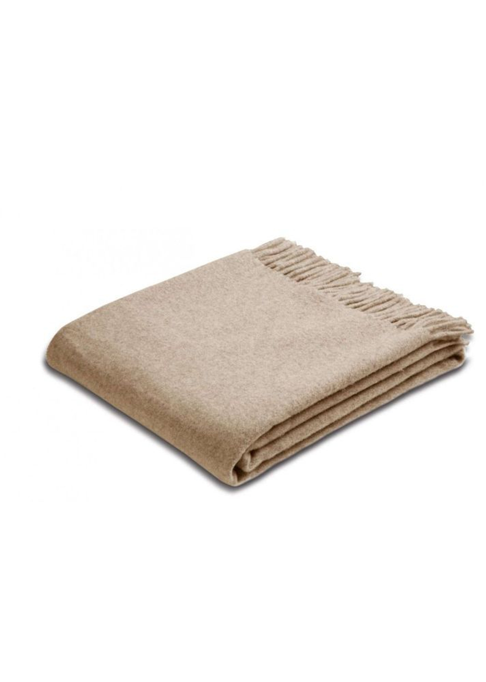 Плед 130х170 Biederlack Sage Tones Beige Wool