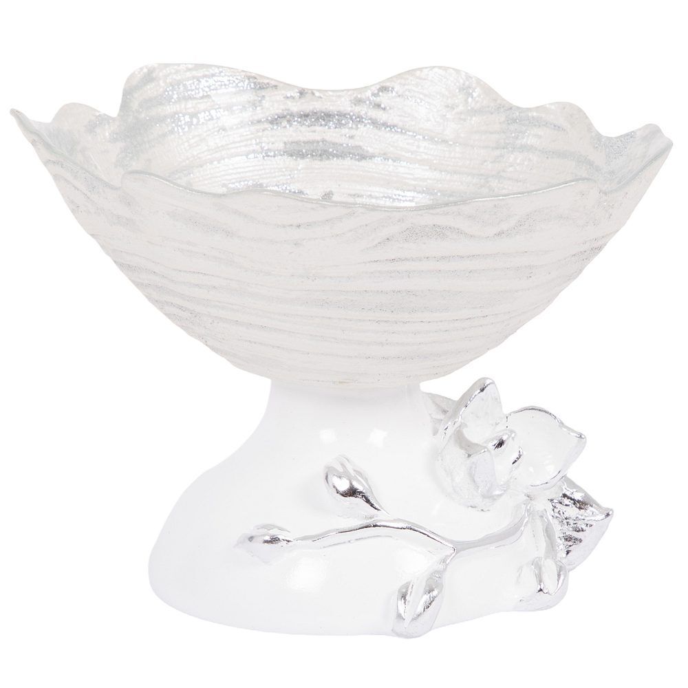 Фруктовница-конфетница Орхидея Лайм Серебро