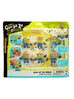 Набор из 6 тянущихся мини фигурок Миньоны GooJitZu 41952