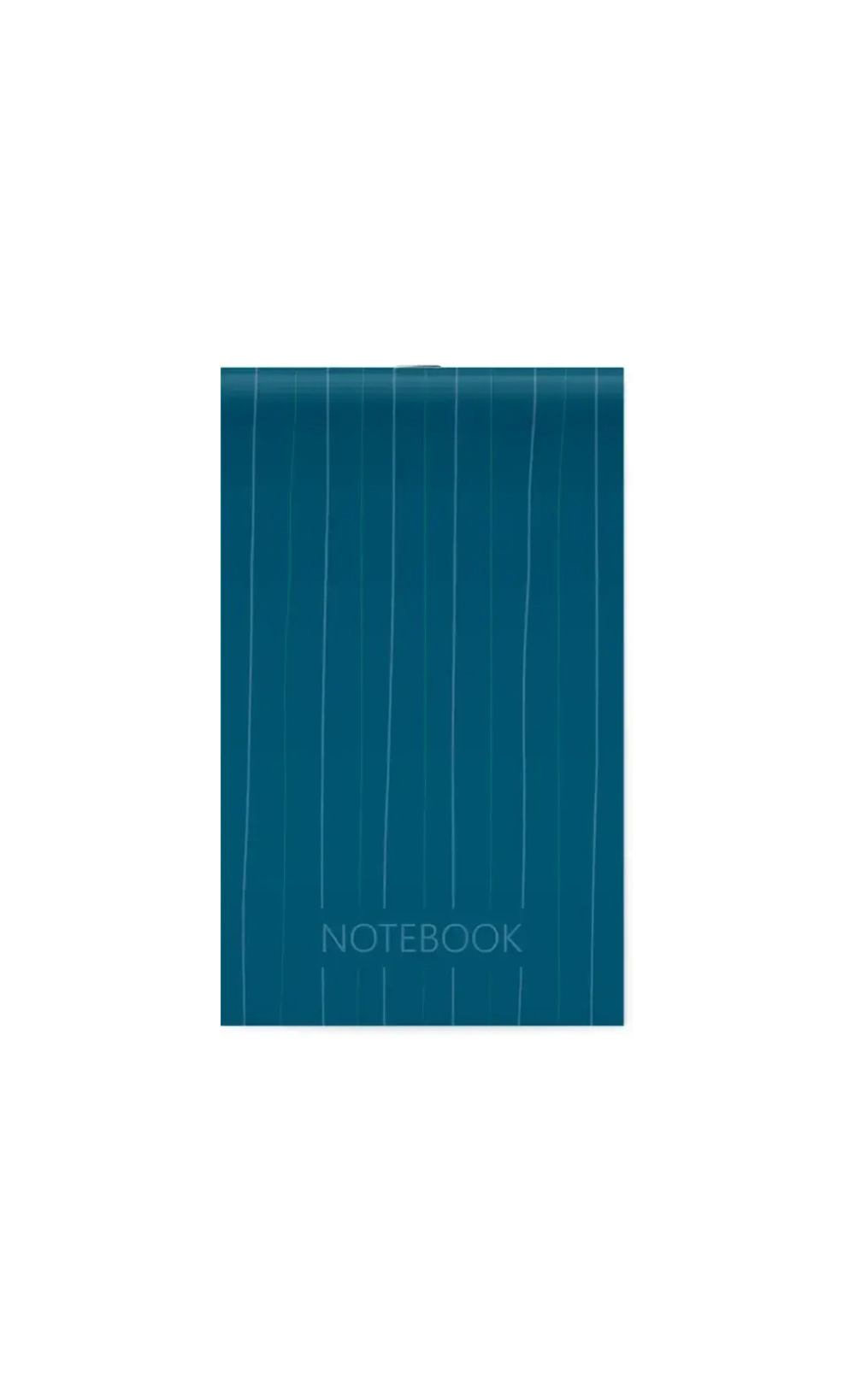 Блокнот А-6 скоба Lamark Monochrome 30л. клетка