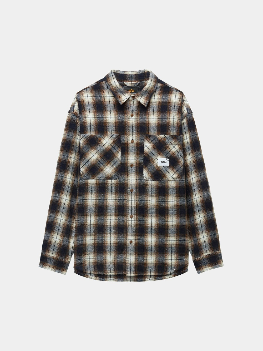 Рубашка мужская ALPHA INDUSTRIES UNFRM FLANNEL SHIRT
