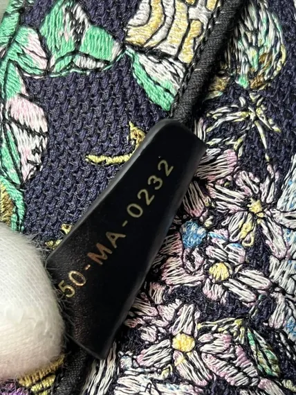 Сумка женская Dior Book Tote, модель среднего формата синий